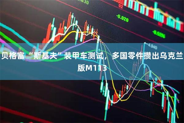 贝格富 “斯基夫”装甲车测试，多国零件攒出乌克兰版M113
